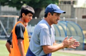 William Renderos Iraheta, autor de histórico 2-1 y es actual entrenador de la selección sub-15.